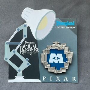 DLR Annual Passholder Mike Wazowski Monsters Inc. Pin LE 3000